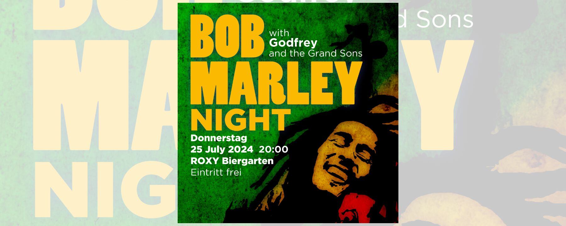 Bob Marley Night by Godfrey and the Grandsons