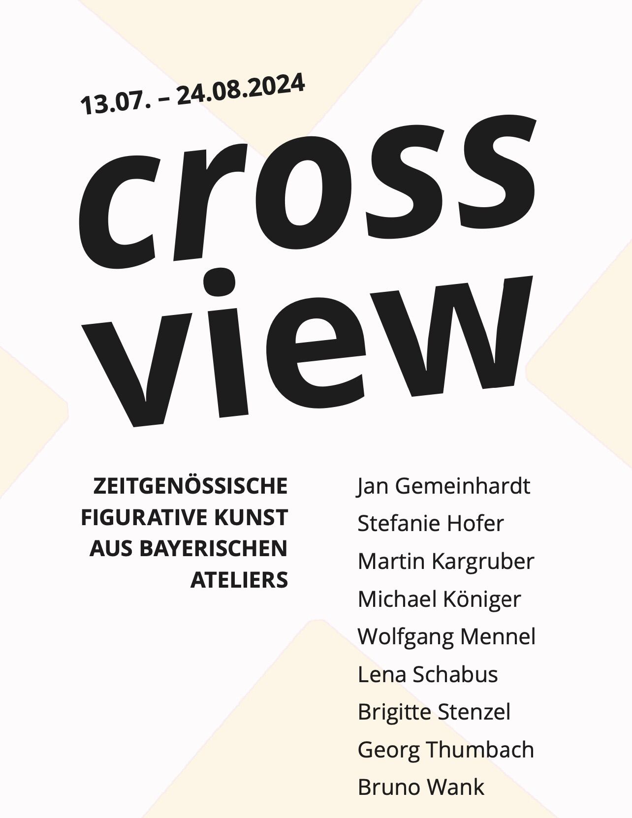 CROSSVIEW. - Gruppenausstellung