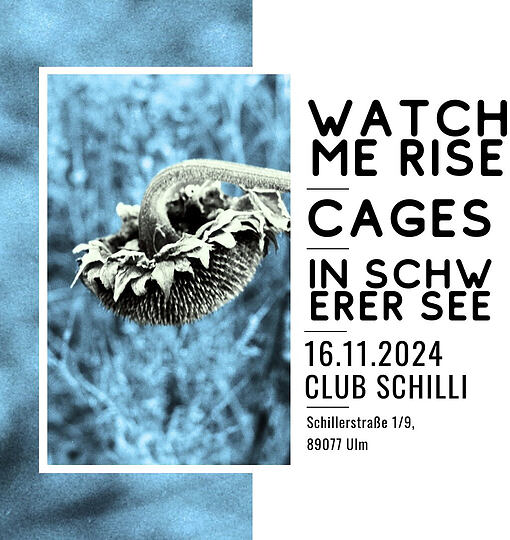 Watch Me Rise, Cages & In Schwerer See ? Club Schilli, Ulm