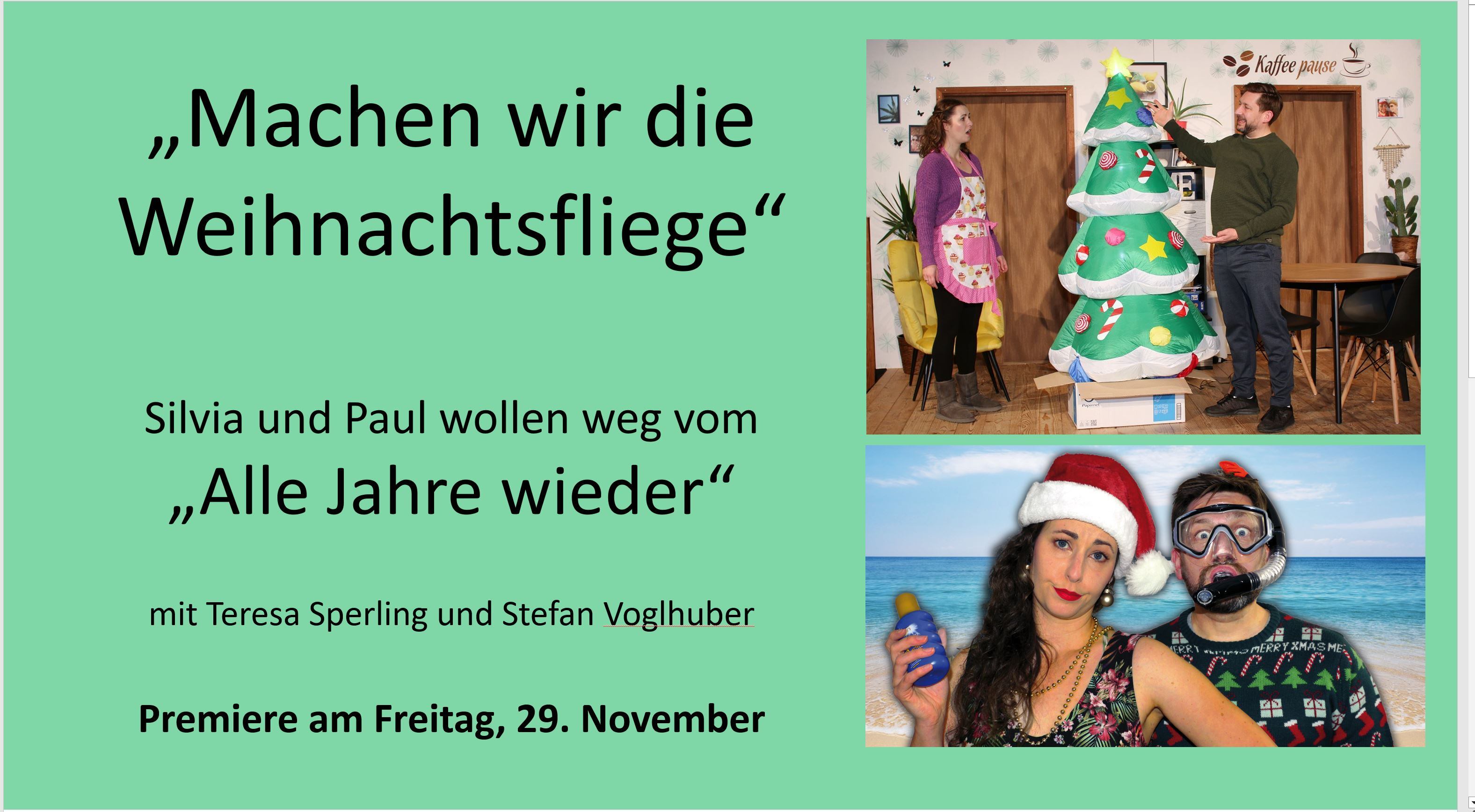 Machen wir die Weihnachtsfliege