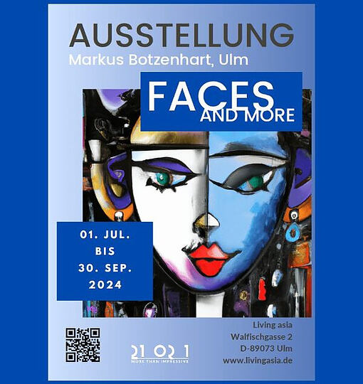 Ausstellung „FACES AND MORE“ 🖼️ Entdeckt die faszinierende Welt der (…)